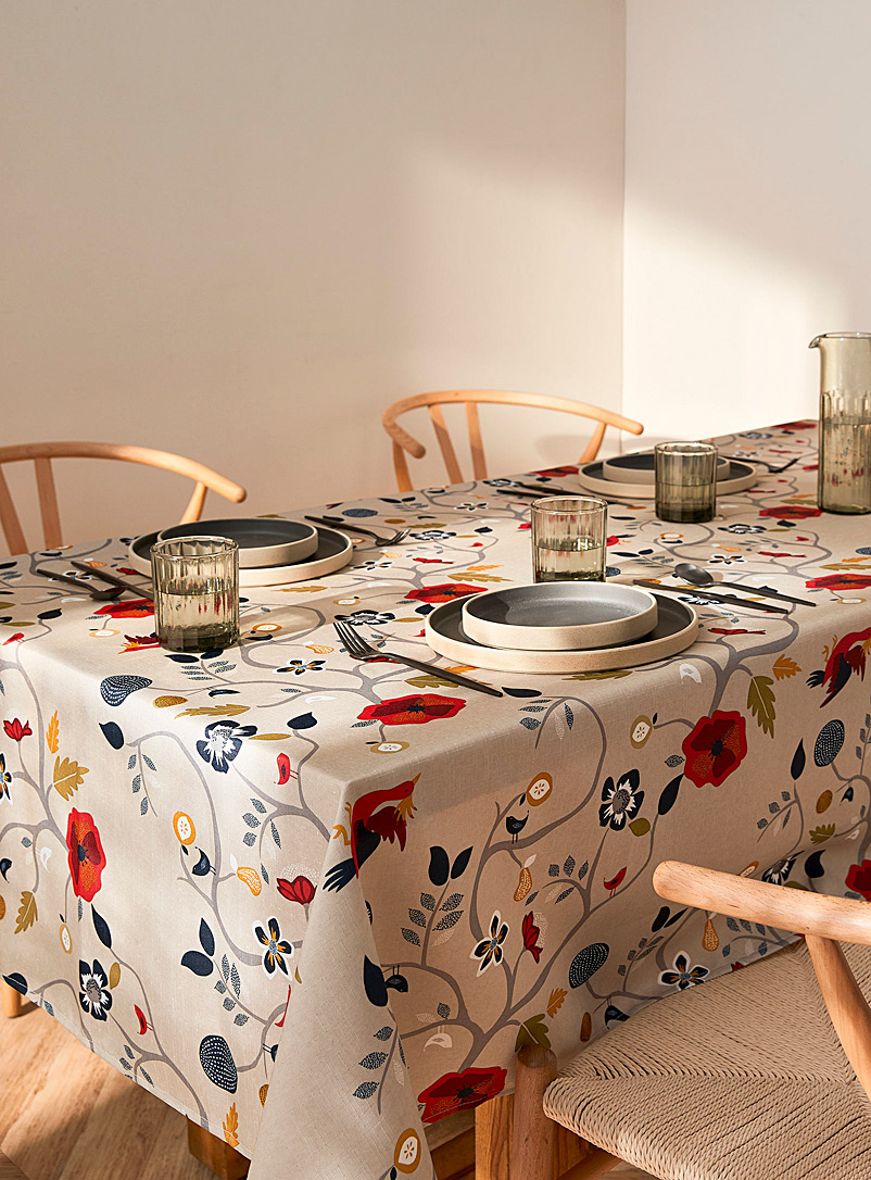 Simons Maison Assorted Dream garden tablecloth