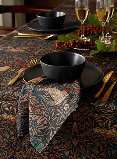 Birds tapestry napkin