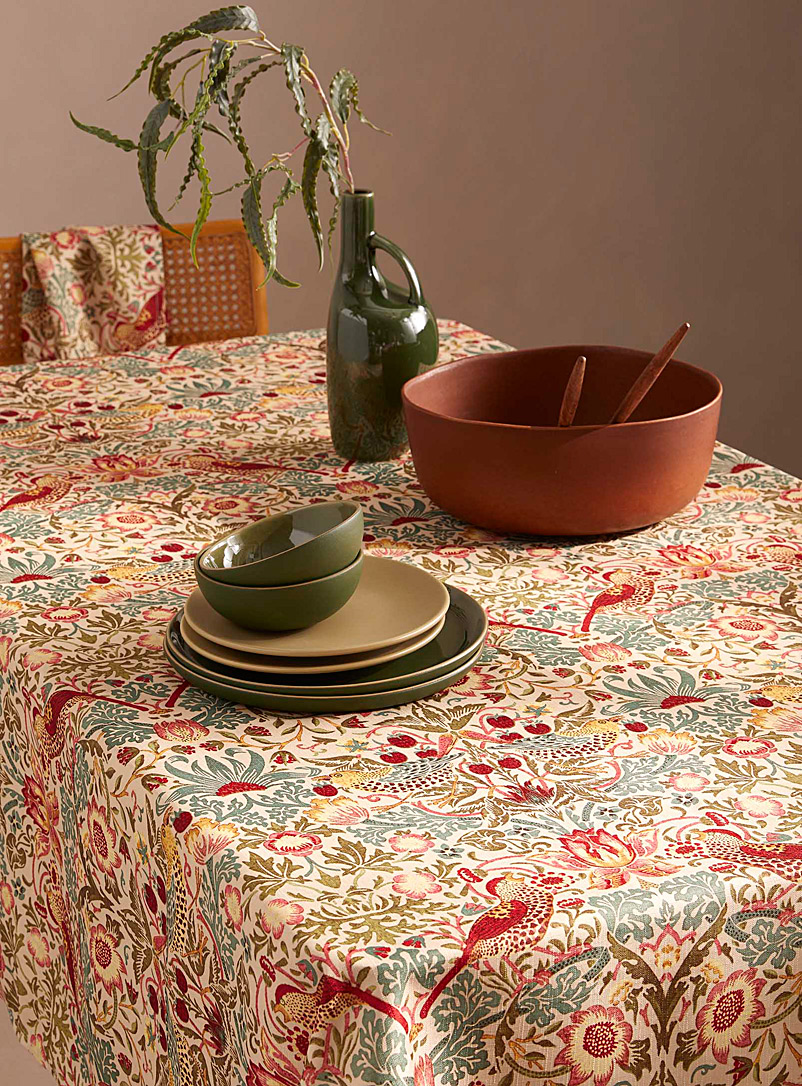 Simons Maison Assorted Strawberry Thief recycled polyester tablecloth