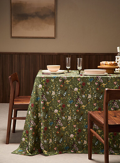 Simons Maison Assorted Wildflowers tablecloth