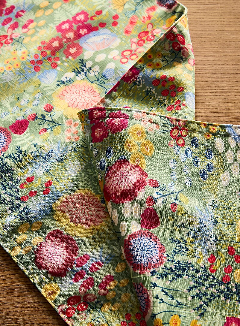 Abstract garden table runner 33 x 180 cm | Simons Maison | | Simons