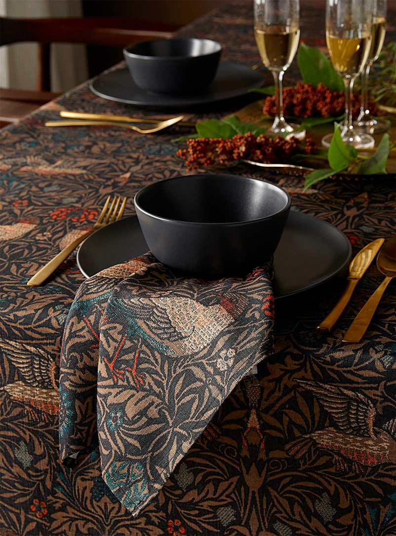 Birds tapestry napkin product image (primary)