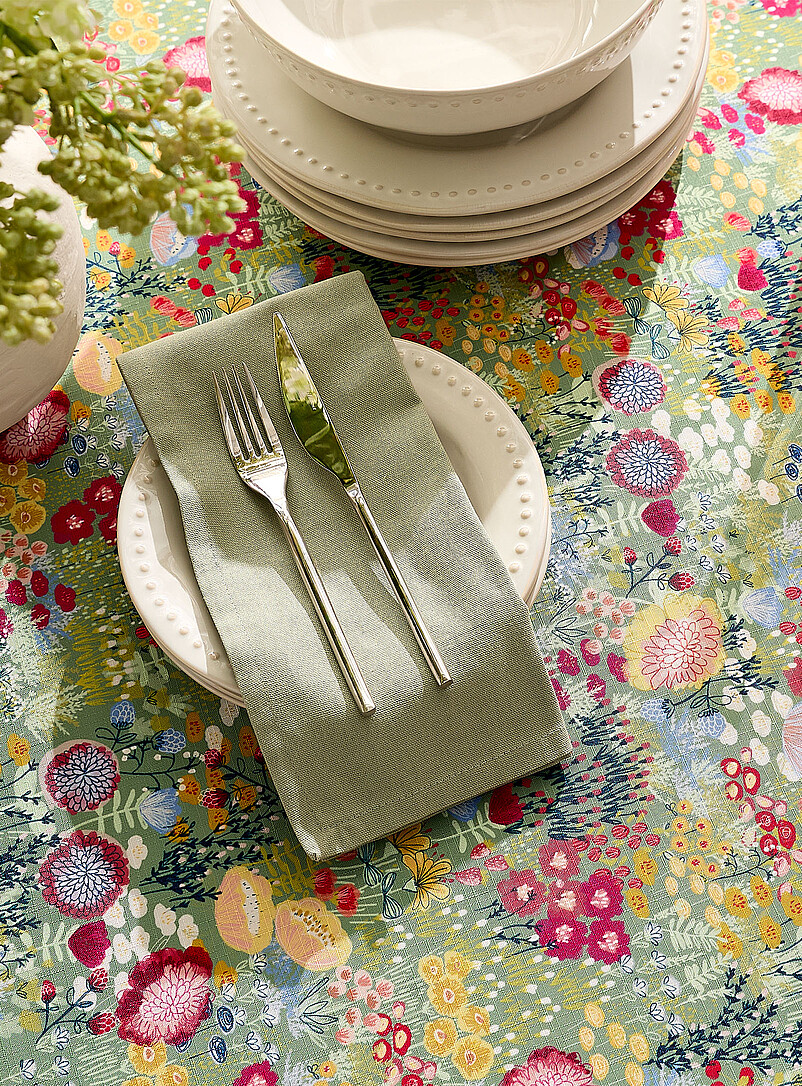Abstract garden tablecloth product image 2