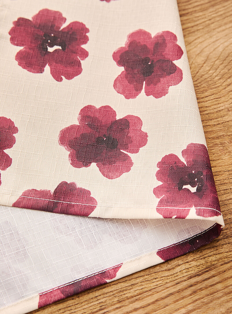 Abstract flower napkins Set of 2 product image 2