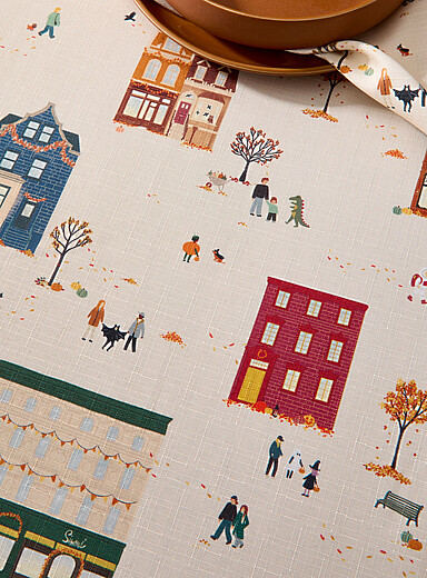 La nappe 20, c&ocirc;te de la Fabrique <b>Collection d'Halloween</b>