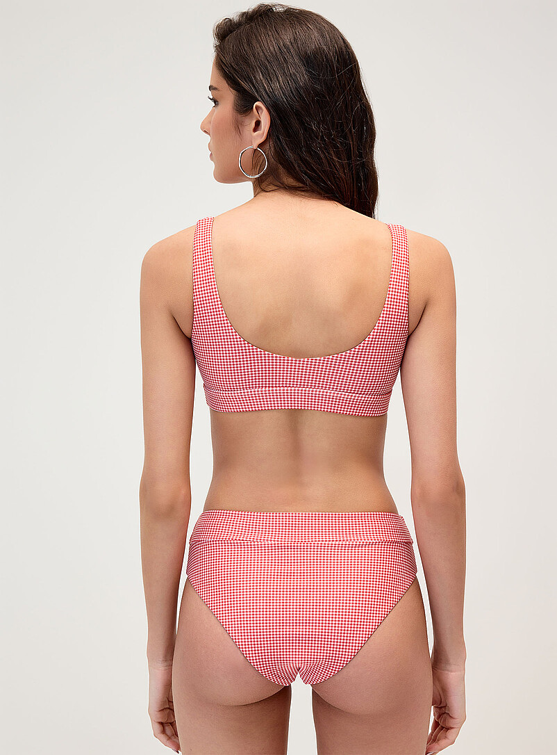 Simons: La bralette athl&eacute;tique unie Noir pour femme