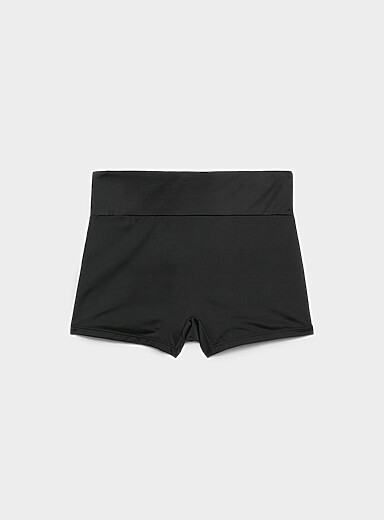 High-waist swim short