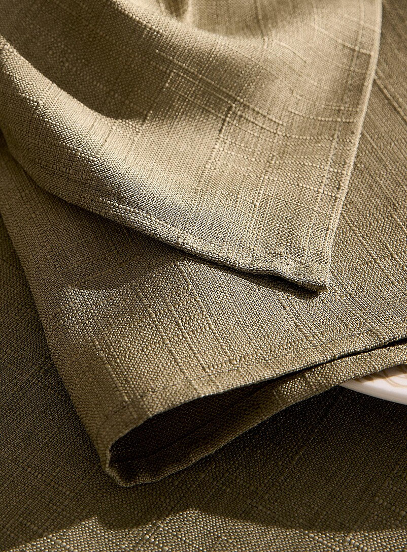 Matcha green jacquard napkins Set of 2 product image 2