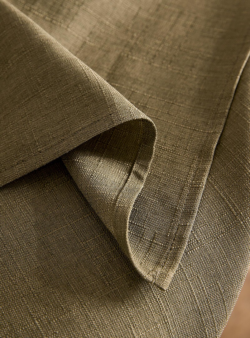Matcha green jacquard tablecloth product image 2