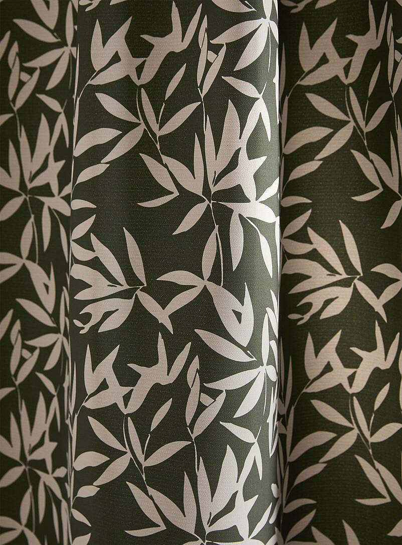 Bamboo leaves blackout curtain One panel 140 x 220 cm product image 2