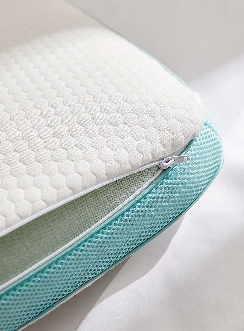 Pure eucalyptus memory foam pillow Firm support Queen size product image 2
