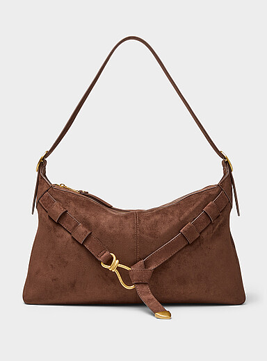 Bjorn accent belt crossbody bag