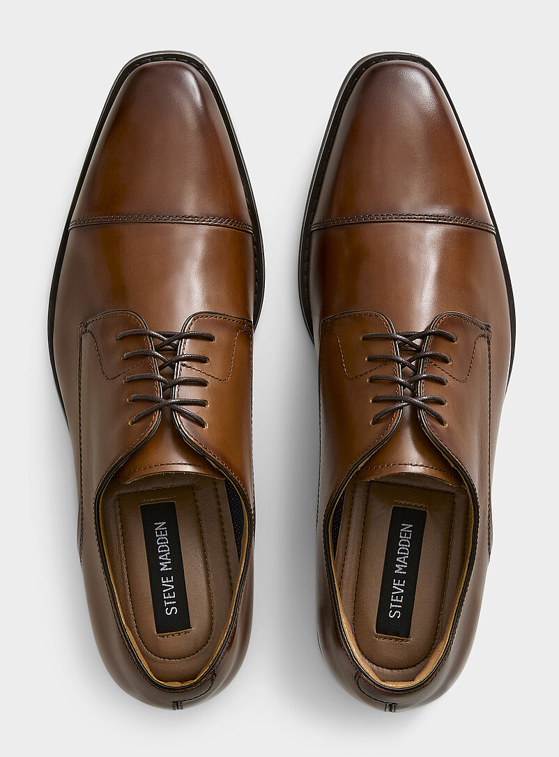 Steve Madden: La chaussure derby Planche Homme Noir pour homme