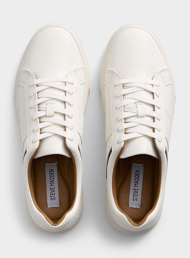 Steve Madden: Le sneaker court Stormz Homme Blanc pour homme