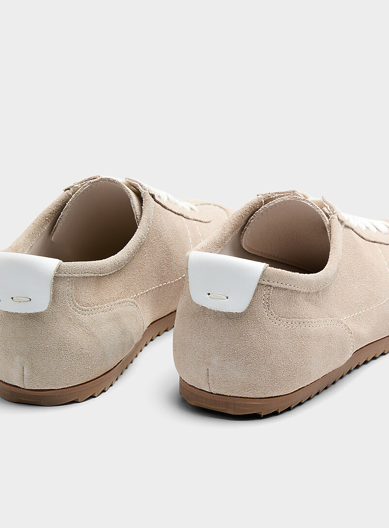 Steve Madden: Le sneaker Picton su&egrave;de sable Homme Sable pour homme