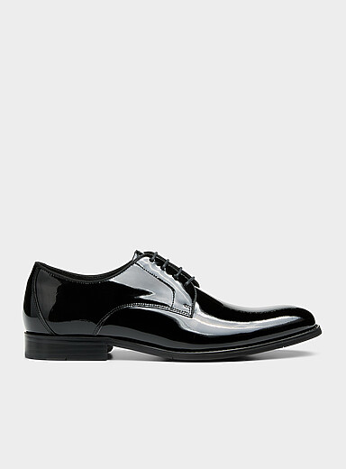 La chaussure derby Duval cuir verni Homme