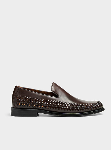 Newbury braided-side loafers Men