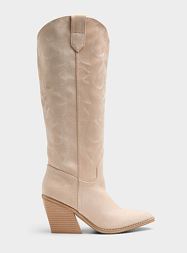 La botte western surpiqu&eacute;e Arizona Femme