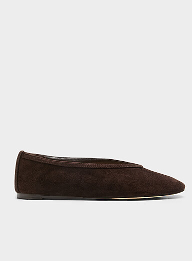 Steve Madden: La ballerine ouverture amande Leni Brun pour femme