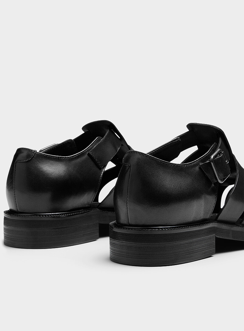 Havana leather sandals Men product image 2