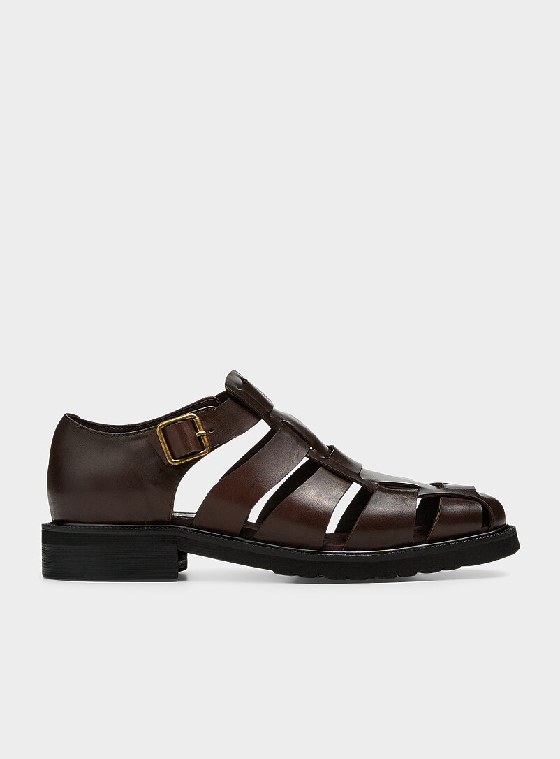 Havana Leather Sandals Men