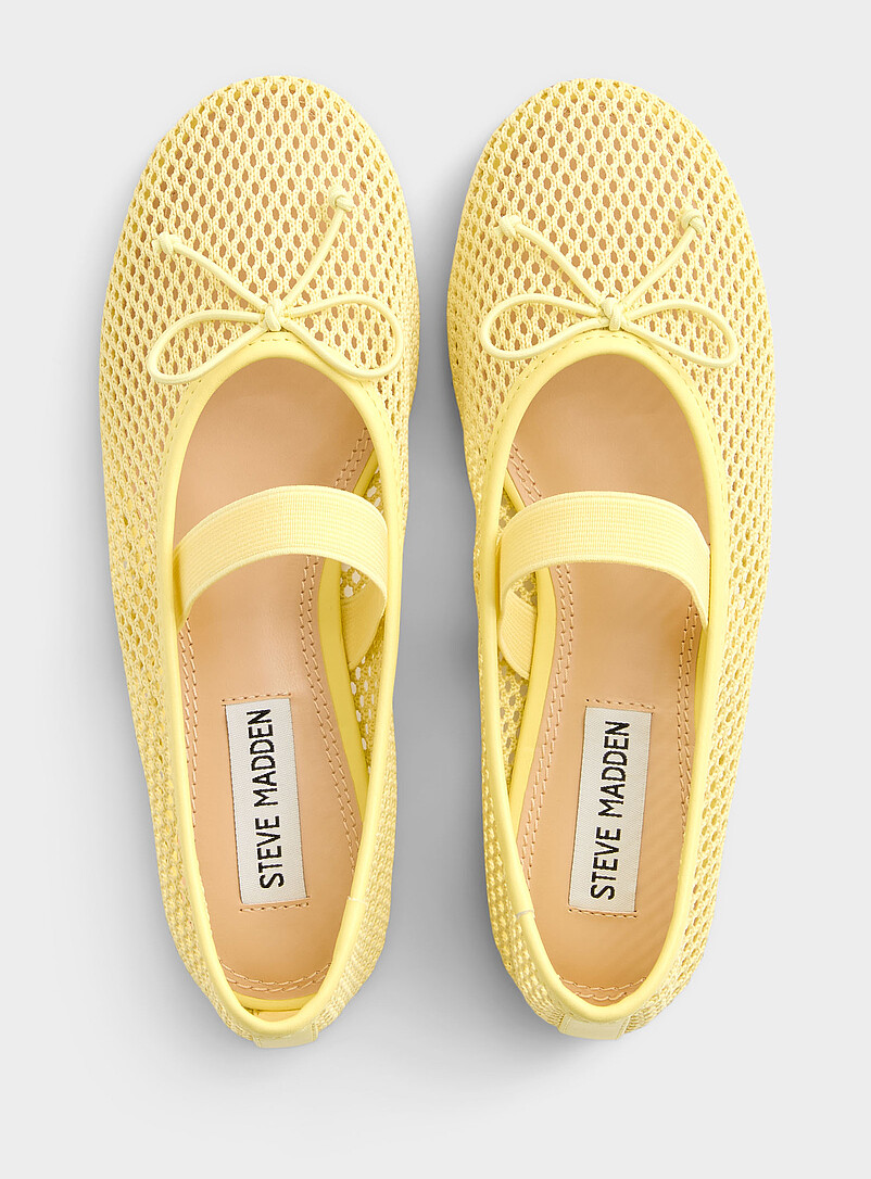Palm mesh Mary Jane ballet flats Women product image 3