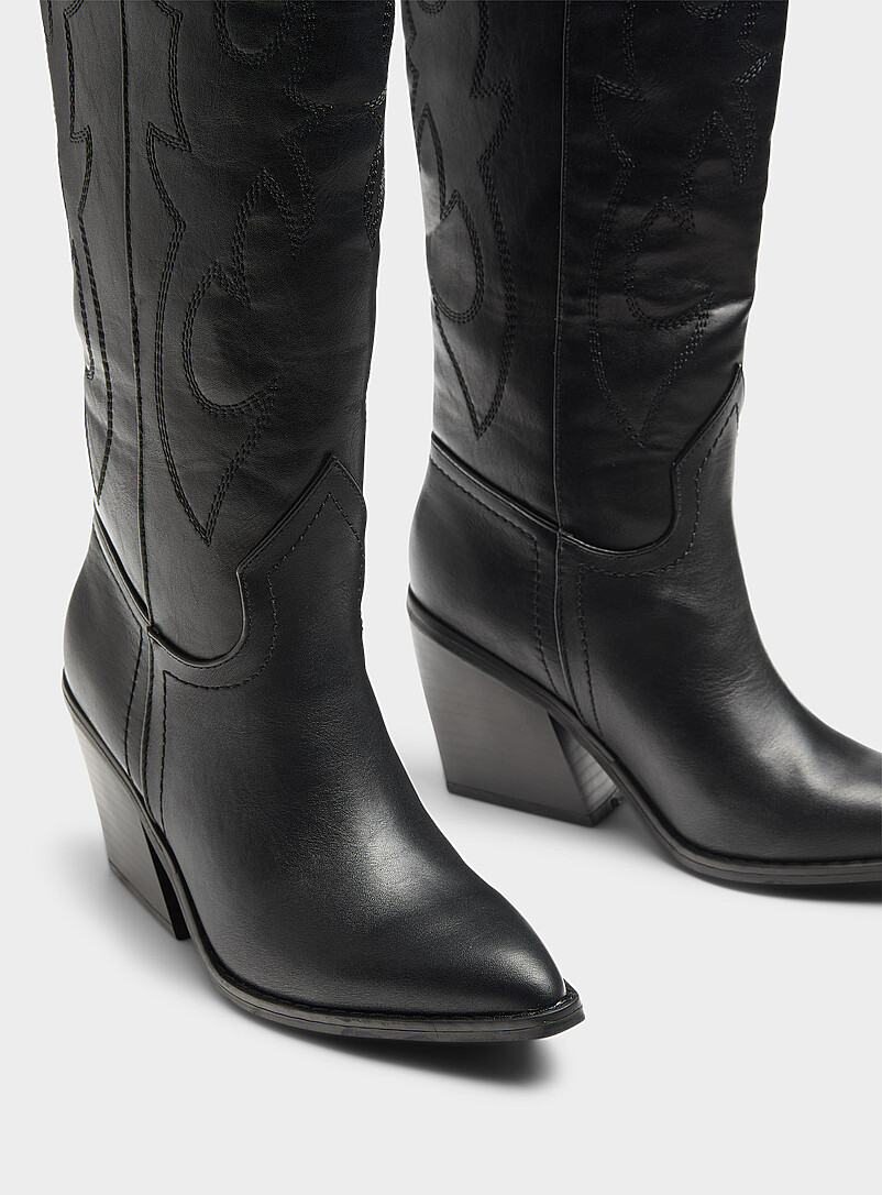 Arizona topstitched cowboy boots Women product image 3