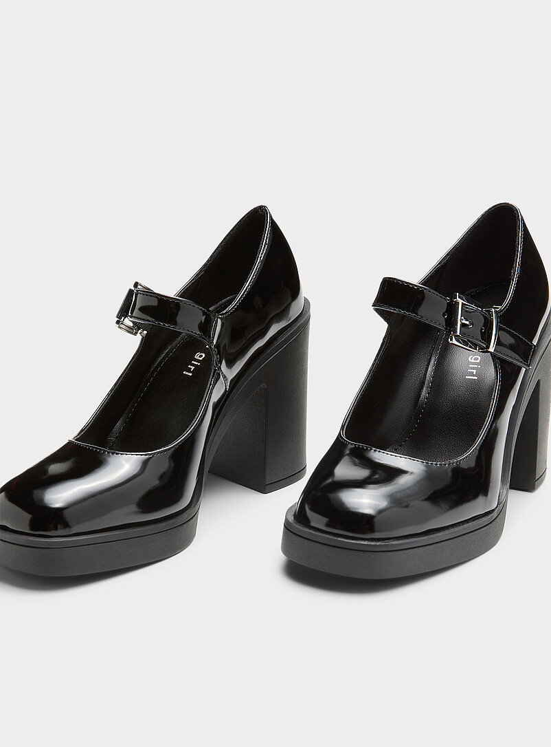 Daphne glossy block heel Mary Janes Women product image 3