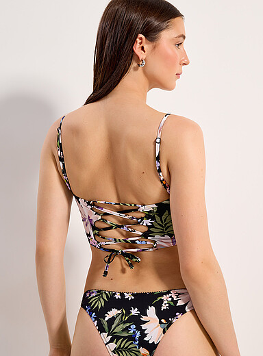Divine flower bandeau top
