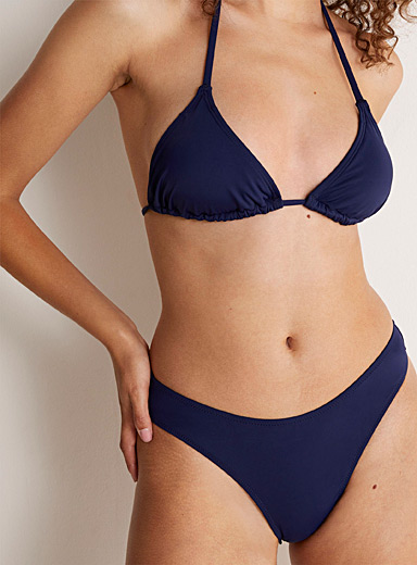 Ribbed High Leg Bikini Bottom – Iridescent Swimwear Boutique