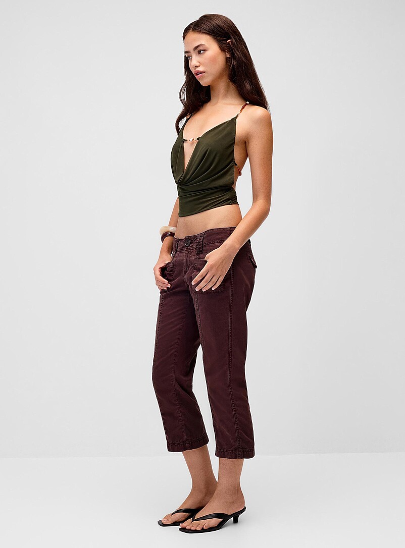 Beaded straps sheer cami | Twik | | Simons