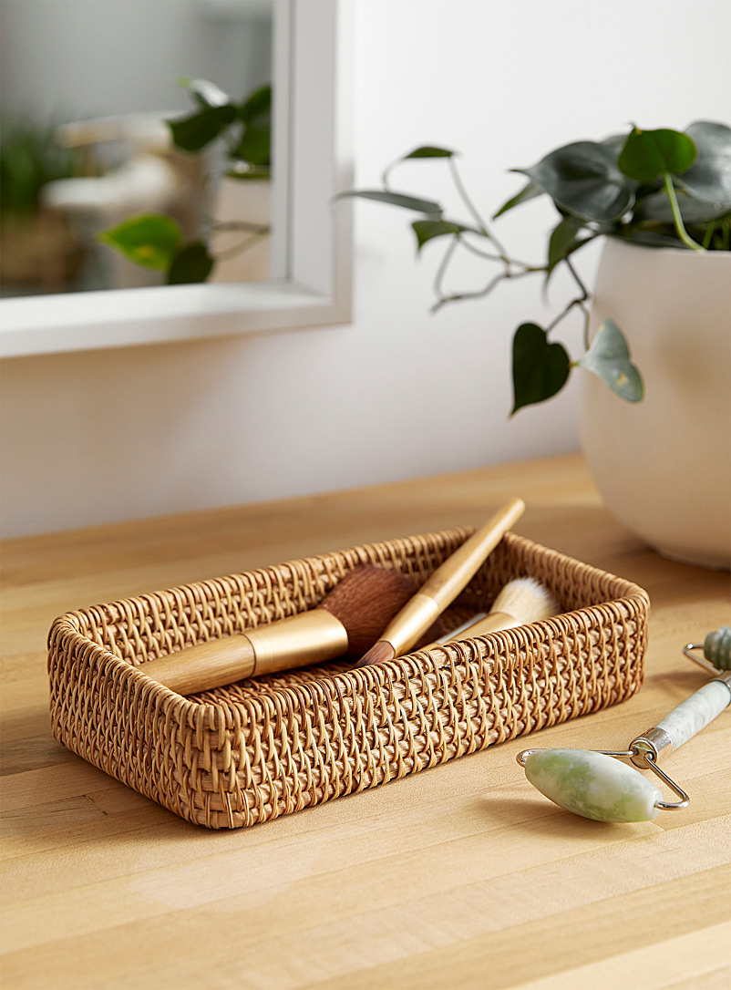Small Rattan Basket H M at Brenda Owens blog