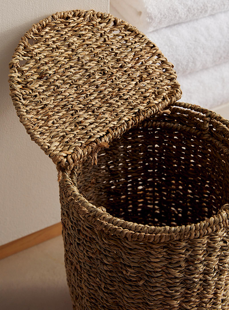 Simons Maison Assorted Water hyacinth wastebasket