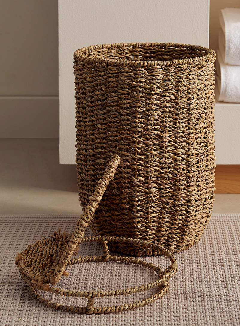 Simons Maison Assorted Water hyacinth wastebasket