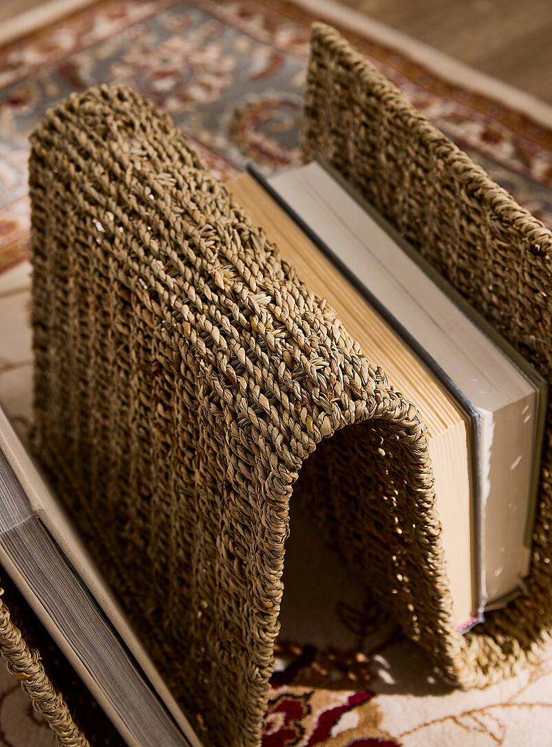 Simons Maison: Le porte-magazines jonc de mer Assorti