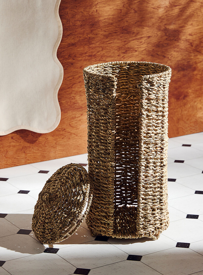 Simons Maison: La r&eacute;serve &agrave; papier hygi&eacute;nique jonc de mer Assorti
