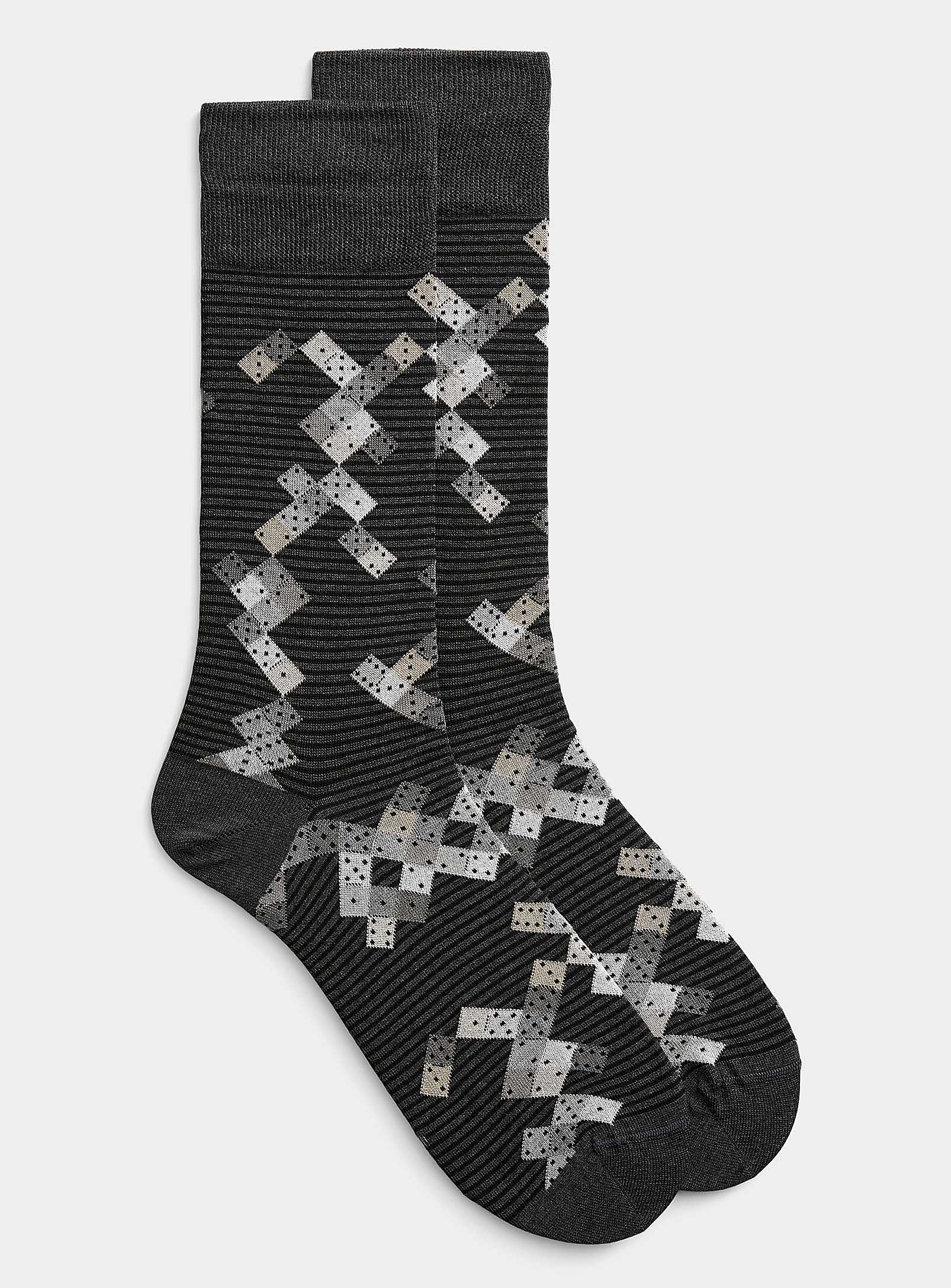 Bugatchi - Men's Dominoes sock