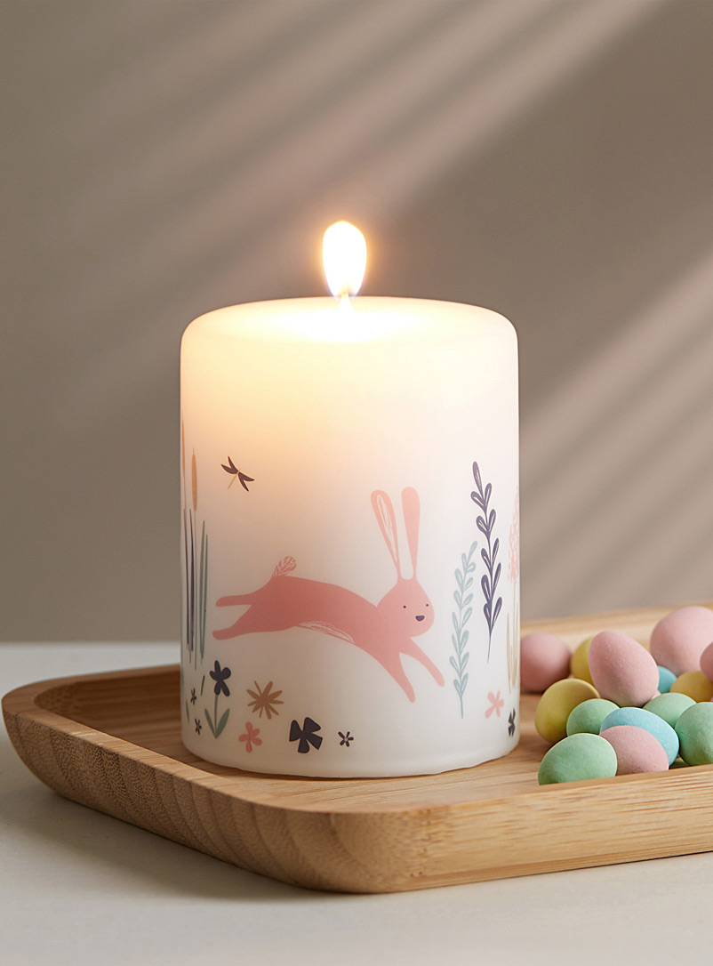 Simons Maison Assorted Easter bunny pillar candle