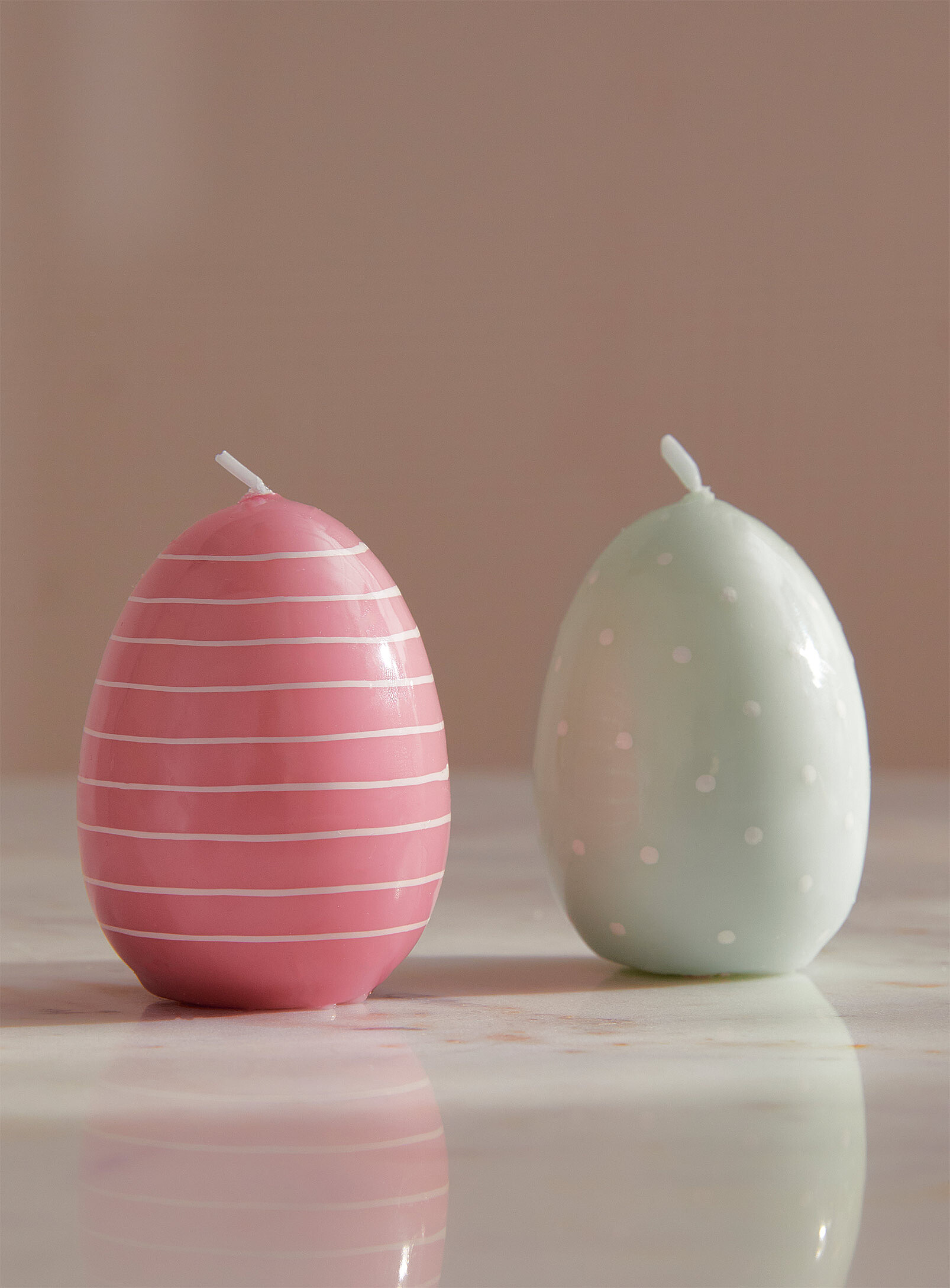 Simons Maison Easter Egg Candles Set Of 2 Easter Collection In Assorted ...