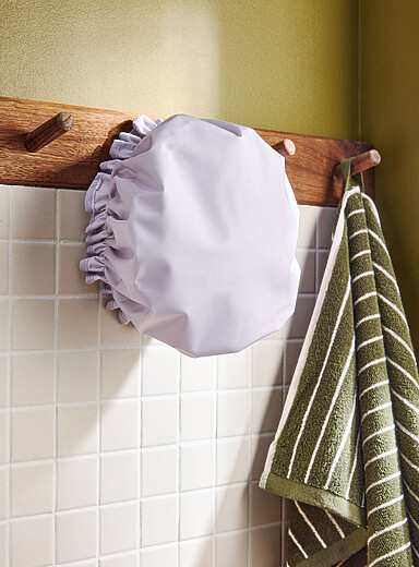 Simons Maison: Le bonnet de douche monochrome Lilas