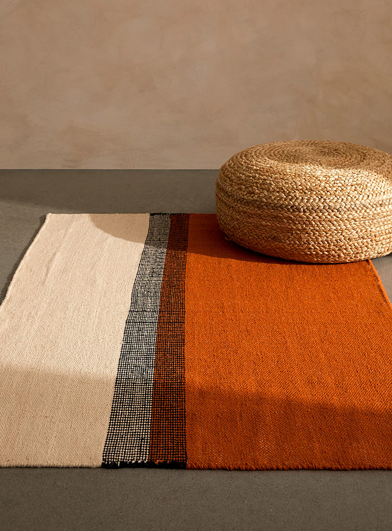 Simons Maison Assorted Warm stripe rug 90 x 130 cm
