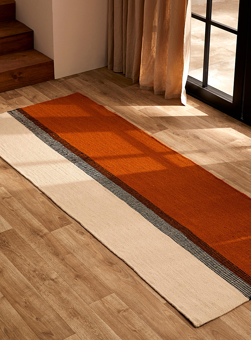 Simons Maison Assorted Warm stripe hallway rug 75 x 215 cm