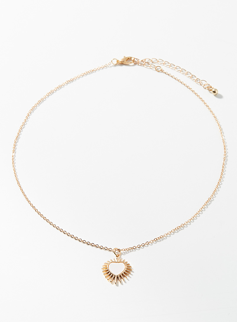 Simons Assorted Radiant heart necklace for women