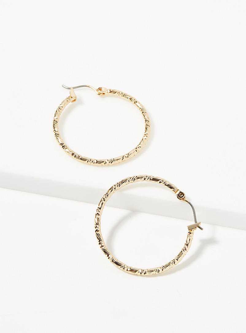 Engraved hoops product image (primary)