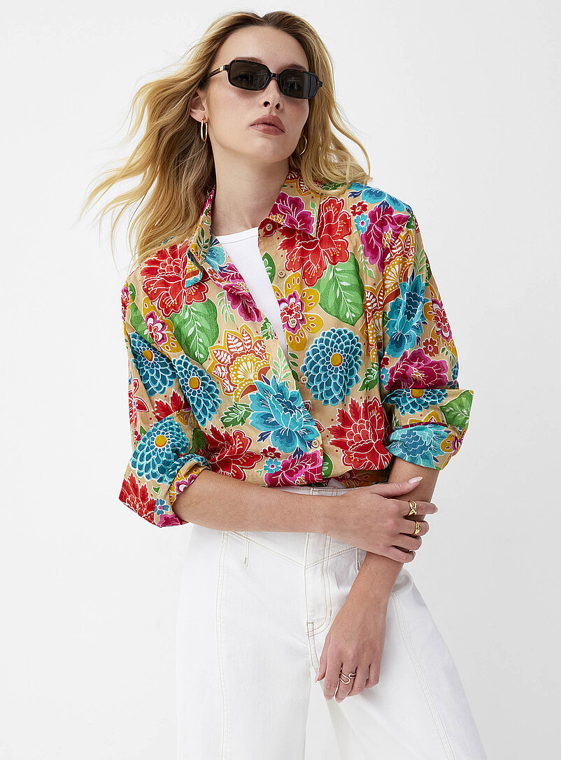 Lush Bloom Loose Shirt