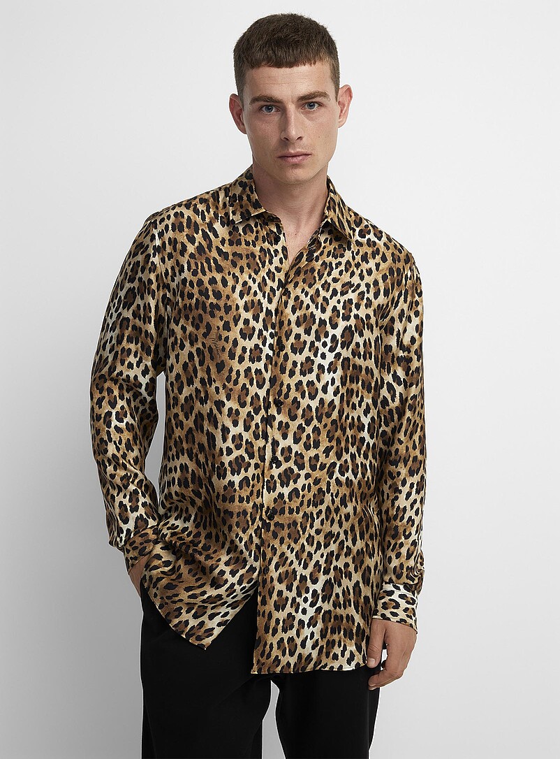 Leopard Homme Chemises Designers pour Homme | Édito Simons | Simons