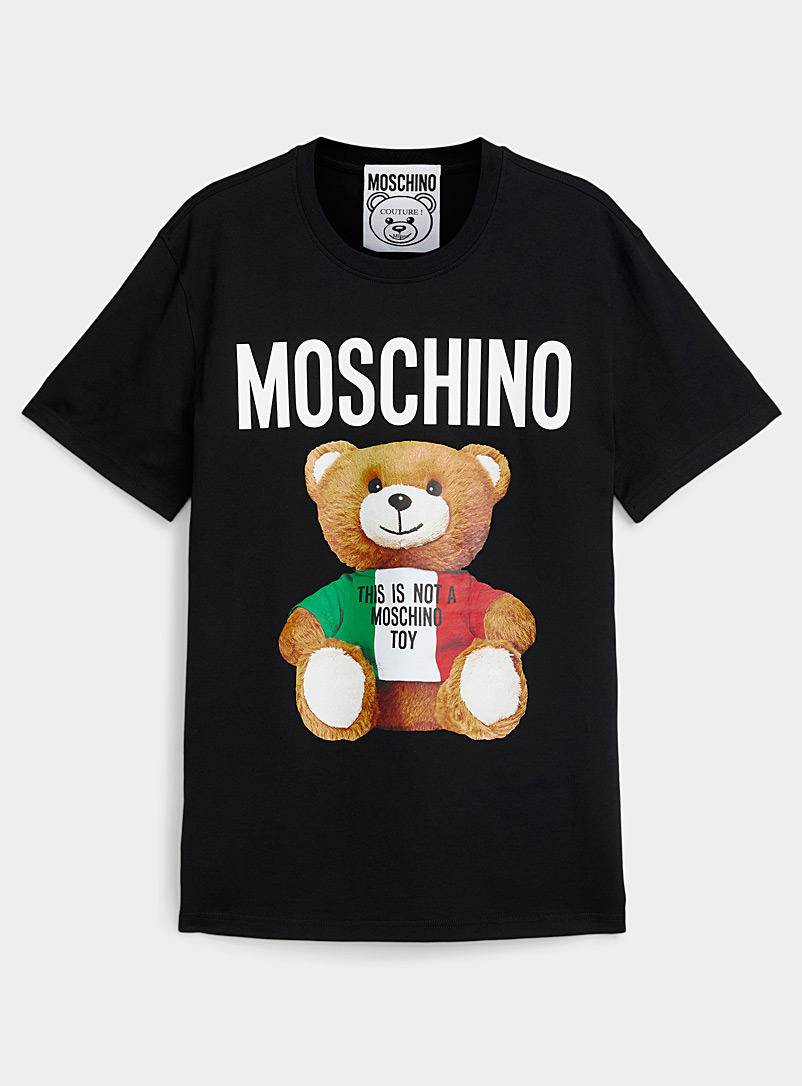 moschino toy bear t shirt