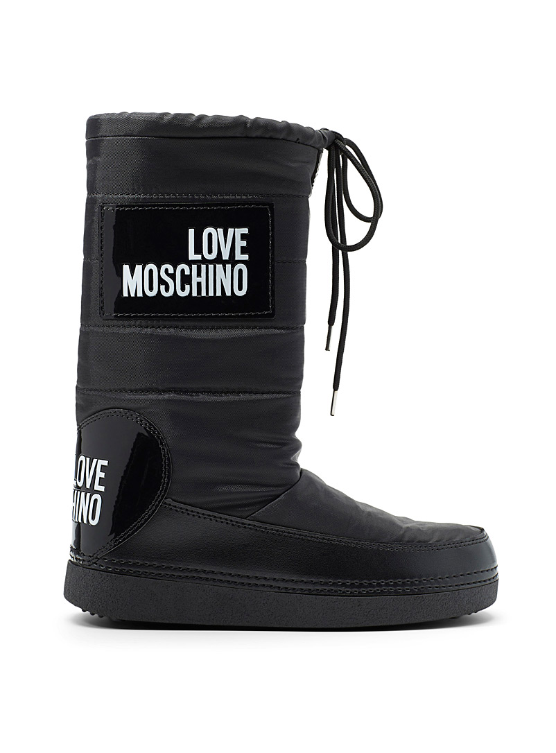 moschino i love love boots
