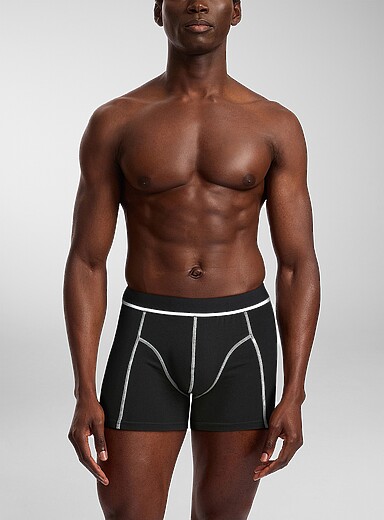 Contrasting topstitch trunk | Le 31 | Shop Comfort Trunks Online | Simons