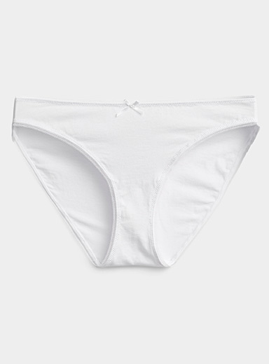 Women's Cotton Bikini Brief Underwear Women lace Panties Seamless Cotton  Panty Hollow briefs Underwear PK/M【Multipacks】 